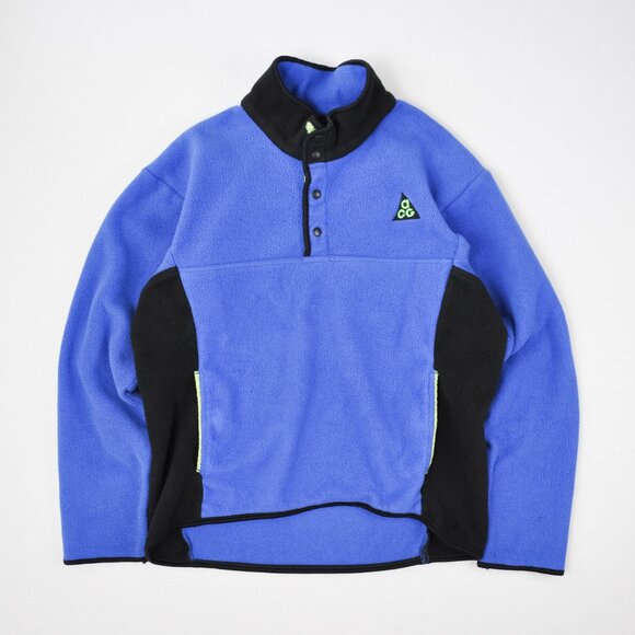 Vintage Nike ACG Snap T Fleece - Picture 1 of 13